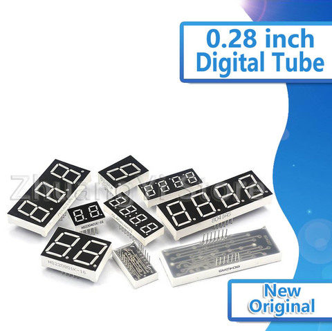 10pcs 0.28 Inch Digital Tube LED Display 1Bit 2Bit 3Bit 4Bit Display Common Anode / Cathode 0.28