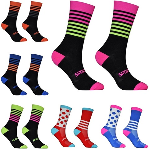 Sport Socks Unisex Cycling Socks Men Outdoor Sports Socks Bike Footwear for Road Bike Socks Running Basketball ► Photo 1/6