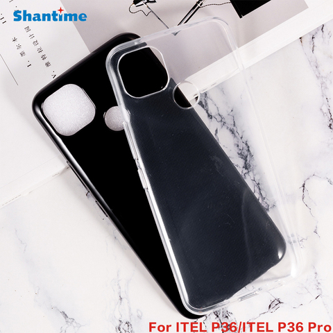 For ITEL P36 Gel Pudding Silicone Phone Protective Back Shell For ITEL P36 Pro ITEL Vision 1 Plus Soft TPU Case ► Photo 1/6