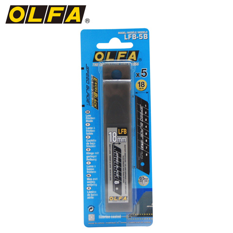 5pcs OLFA LFB-5B Snap-off Speed Cutter Knife Blade 18mm ► Photo 1/5