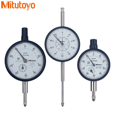 Mitutoyo Dial Indicator 0.01/0.001mm 1044S/2046S-60/2050S/2052S/3058S-19/2045S Micrometre Indicator Gauge Measuring Tools ► Photo 1/6