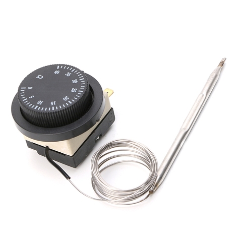 2022 New 0-40 Degree Temperature Control Switch Capillary Thermostat Automatic Sensored  Switch ► Photo 1/6