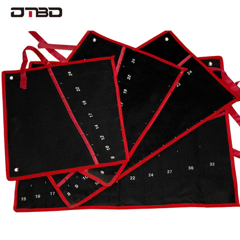 DTBD Practical Canvas Tool Bag Wrench Tool Roll Up Foldable Spanner Organizer Pouch Case Hand Tool Storage Bag ► Photo 1/4