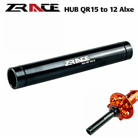 ZRACE Front HUB 15x100 to 12x100 adapter converter, QR15 to QR12, 15mm Axis to 12mm Axis, for disc brake Road bike ► Photo 1/6
