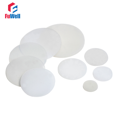 10pcs White Silicon Flat Gasket VMQ Plain Cushion Solid Sealing Ring Gasket 10mm~50mm OD 1/2/3mm Thick Flat Gasket Ring Washer ► Photo 1/5