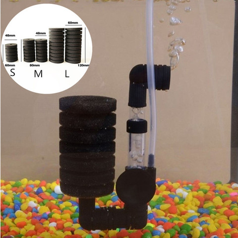 Aquarium Filter Sponge For QS Filter Fish Tank Air Pump Biochemical Replacement Aquatic Accessory Filters Protective Accessories ► Photo 1/5