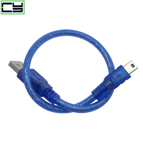 USB Cable for arduino Nano 3.0 USB to mini USB 30cm-5M ► Photo 1/1