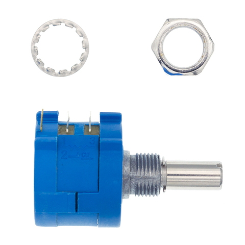 3590S-2-103L 3590S 10K ohm Precision Multiturn Potentiometer 10 Ring Adjustable Resistor ► Photo 1/6