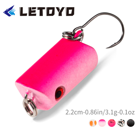 LETOYO LHB002 Crankbait Fishing Lure 22mm Topwater Artificial Japan Hard Bait Swimbait Trout Bass Carp Fishing Tackle ► Photo 1/6