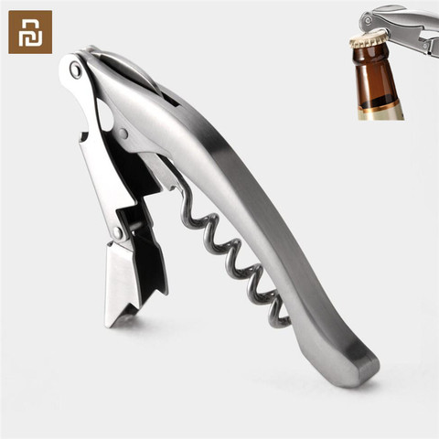 Xiaomi Circle Joy Stainless Steel Sommelier Knife Professional Wine Opener Multi Portable Wine Screw Openers Bottle Opener Tools ► Photo 1/1