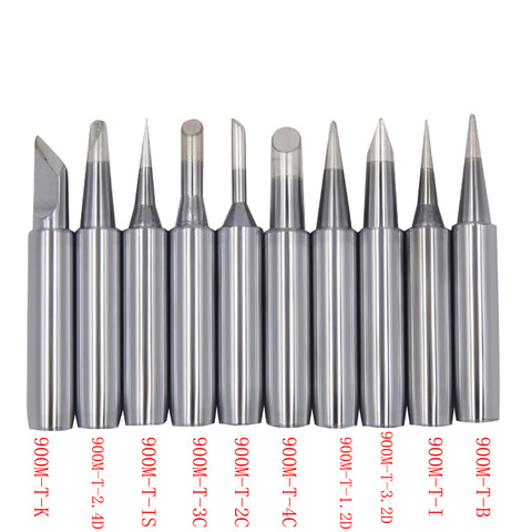 10pcs 900M T Series Soldering Iron Tip  Eletric Solder Iron Lead-free Welding Sting For 936Welding Solder Station ► Photo 1/5