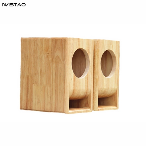 IWISTAO 3-4 Inch Full Range Empty Speaker Cabinet Labyrinth Solid Wood Strengthening Bolts Inside for Tube Amp ► Photo 1/5