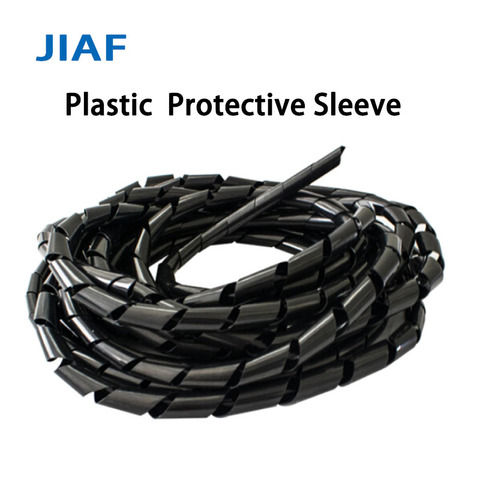 4-30mm wear-resistant spiral wound tube, wire protection sleeve, cleaning equipment and chargin cable protection plastic sleeve ► Photo 1/5