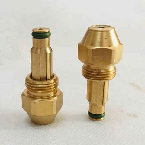 Waste oil burner nozzle,oil burner jet,siphone full cone oil nozzle, burner oil injector,air atomizing nozzle ► Photo 1/5