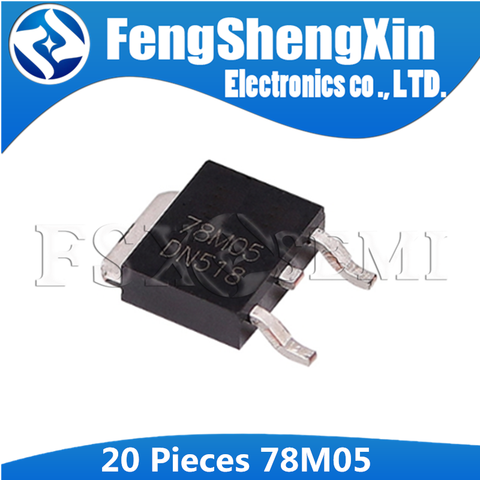 20pcs/lot 78M05 TO252 7805 L78M05CDT  Voltage Regulator ► Photo 1/1