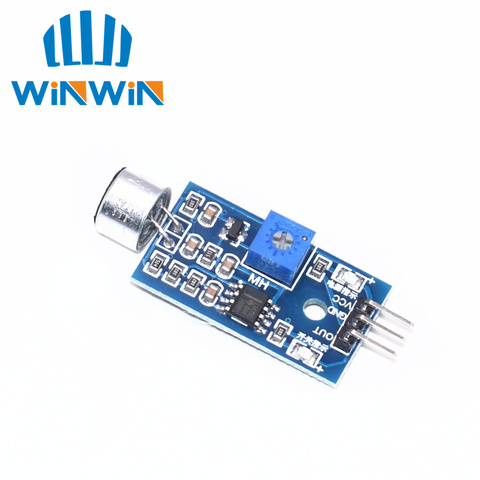 B21 1pcs Wholesale Sound Detection Sensor Module Sound Sensor Intelligent Vehicle ► Photo 1/1