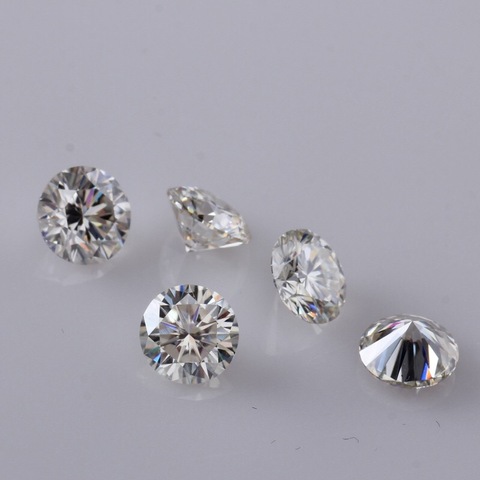 Wholesale Size 3~12mm White D Color VVS1 Round Cut Moissanites Stone 0.1ct~6ct Loose stone With Certificate ► Photo 1/6
