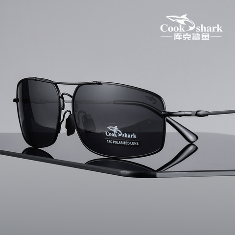 Cook Shark 2022 Men's Sunglasses Sunglasses Men's hipsters Driving Polarizers Sunglasses Drivers Driving Glasses ► Photo 1/6