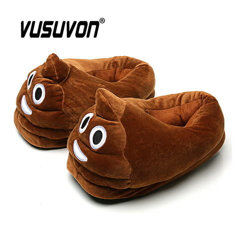 Men Slippers Bedroom Women Shoes Winter Warm Plush Indoor Slippers Fashion Christmas Funny Halloween Gift Cute Home Slippers ► Photo 1/6