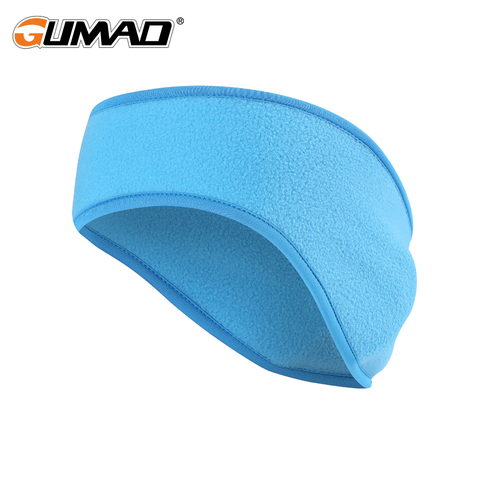 Warm Fleece Sweatband Running Sport Fit Yoga Elastic Headband Gym Cycling Tennis Soft Hair Bandage Ear Cover Headscarf Men Girl ► Photo 1/6