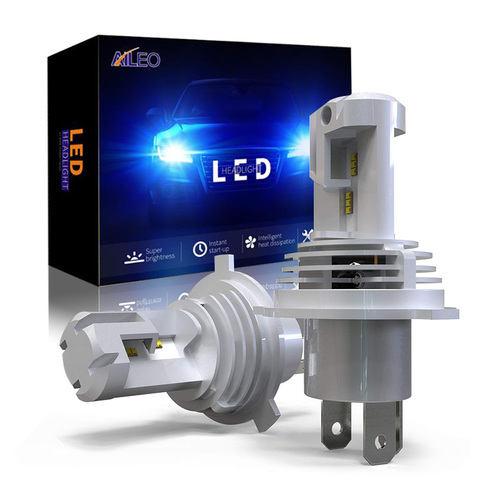 Car Headlight Bulb H4 LED H7 H8 H9 HB2 HB3 H11 HB4 9005 9006 60W 12000LM Plug-N-Play Extremely Bright 6000K ZES Chip Hi/Lo Beam ► Photo 1/6