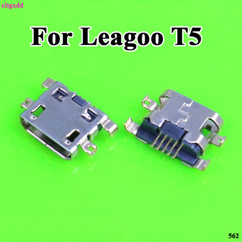 10Pcs Charging Port Dock B type Female Power Connector Plug Socket Micro USB For Leagoo M13 T5 MT6750T T5C M8 M8 Pro Shark 1 ► Photo 1/6