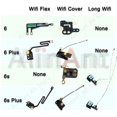 Original Wifi Flex For iPhone 6 6s Plus 5 5S SE Wifi Bluetooth NFC WI-FI GPS Signal Antenna Flex Cable Cover Replacement ► Photo 1/6