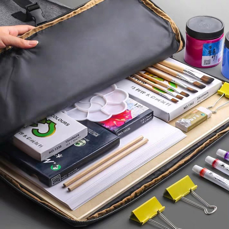 27/39pcs Sketch Pencil Set Professional Sketching Drawing Kit Wood Pencil  Pencil Bags For Painter School Students Art Supplies