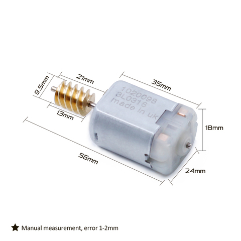 AZGIANT 1PCS Car Central Locking Motor Door Lock Motor For Mazda M3 Ford Focus VOLVO S40 S80 XC70 Land Rover Jaguar ► Photo 1/4