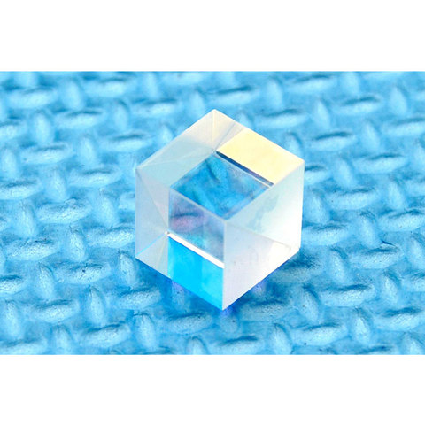 10mm Dia 650nm Red PBS Transparent Polarizing Beam Splitter Cube Laser Lens ► Photo 1/4