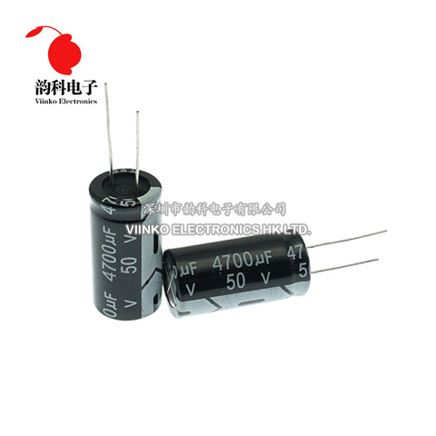 1000pcs 50V Aluminum Electrolytic Capacitor 0.1UF 1UF 2.2UF 4.7UF 10UF 22UF 33UF 47UF 100UF 220UF 470UF  1000UF 2200UF 4700UF ► Photo 1/6