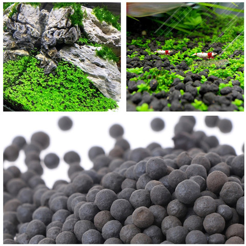 Fish Tank Water Plant Fertility Substrate Aquarium Plant Soil Substrate Gravel For Fish Tank Grass Weed Landscaping Decoration ► Photo 1/6