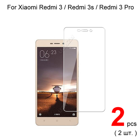 Glass For Xiaomi Redmi 3 / Redmi 3s / Redmi 3 Pro Premium 2.5D 0.26mm Tempered Glass Screen Protector Protective Film Glass ► Photo 1/5