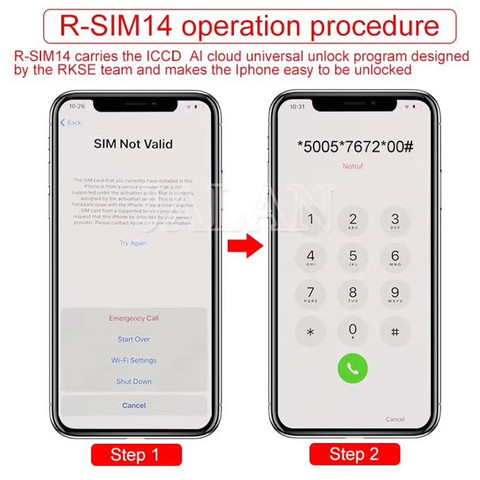 R-SIM V16/V18 smart activation unlock support card edit iccid no need dongle for iphone 5 5S 6 6S 6 plus 7 8 plus X XS XR XSMAX ► Photo 1/2