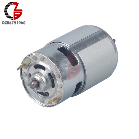 775 High Torque DC Motor 12V 24V 4500 5500 12000RPM High Power Ball Bearing Motor for Electric Drill Grinder Fan Juicer ► Photo 1/6