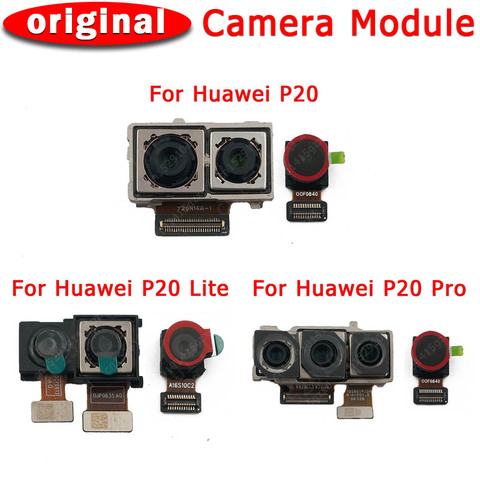 Original Front Rear Back Camera For Huawei P20 Lite Pro P20Lite P20Pro Main Facing Camera Module Flex Replacement Spare Parts ► Photo 1/4