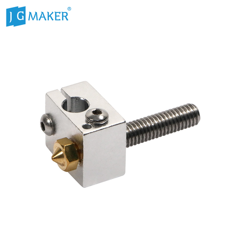 JGMAKER A3S A5 A5S 3D Printer 1pc Full Metal J-head Hotend Nozzle Suit kit with Nozzle, Heating block, Throat ► Photo 1/4