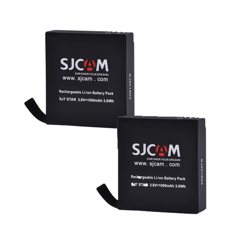 2PC 1000mAh Original SJCAM SJ6 Rechargeable Camera Battery for SJCAM SJ6 Legend Action Sports Camera ► Photo 1/6