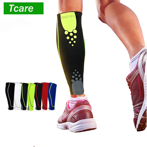 Tcare 1Pcs Calf Compression Sleeve Shin Splint Leg Compression Socks for Unisex Running Cycling Support Circulation & Recovery ► Photo 1/6