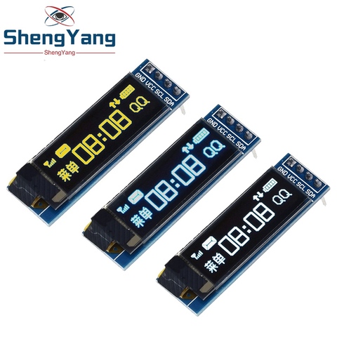 ShengYang  1pcs 0.91 inch OLED module 0.91
