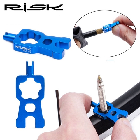 1PC Bicycle Portable 4 IN 1 Repair Valve Tools Valves Core Wrench MTB Road Bike Disassembly Installation Tool Removal Parts ► Photo 1/6