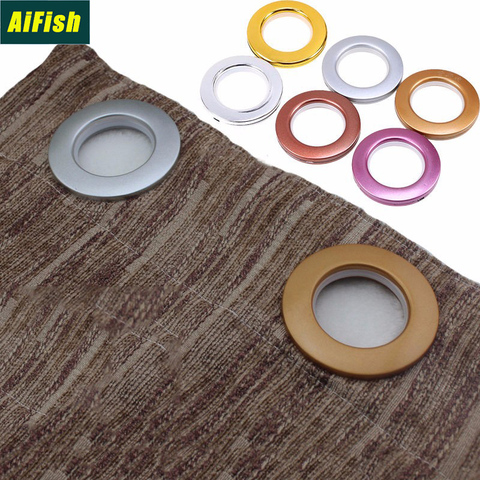 High Quality Roman Plastic Grommet Top Home Decoration Curtain Accessories Plastic Rings Eyelets For Curtains Grommet Top P001-3 ► Photo 1/6