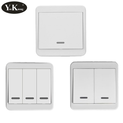433 315 Mhz wall switch 86 remote control Transmitter Panel Wireless Corridor Room Home Wall Panel Switch ► Photo 1/6