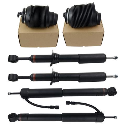 AP01 Front & Rear Air Shock  struts ADS Air Spring Bags For Lexus GX470 Toyota Land Cruiser / Prado 120 J12 2002-2009 4808035011 ► Photo 1/6