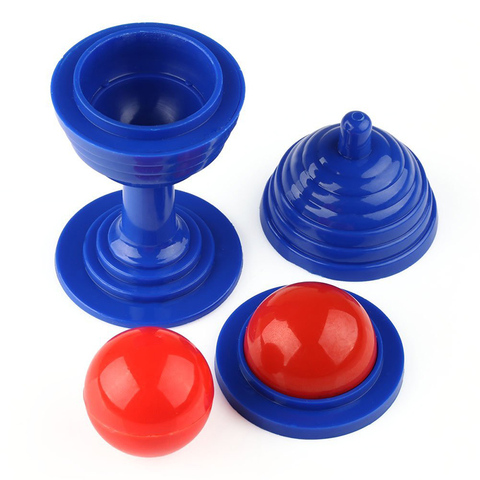 1 Set Trick Toy Ball And Vase Set Close Up Props Tricks Disappearing Ball Vase Toy For Kids Gift Random Color ► Photo 1/6