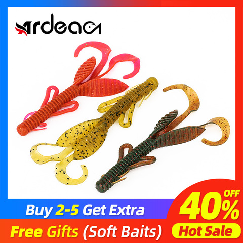 Ardea Soft Lure 5pcs 110mm 7g Simulation Palpus Artificial Silicone Worm Saltwater Jigging Slow Swimbait Bait Fishing Tackle ► Photo 1/6