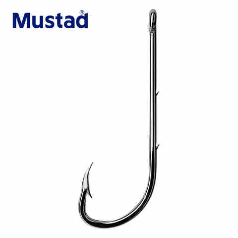 1 Pack/lot Mustad Hooks for Live Bait Casting Fishing 92647-bn # Double Backstab Hooks Worm Barbed Hooks Pesca Fish Accessories ► Photo 1/6