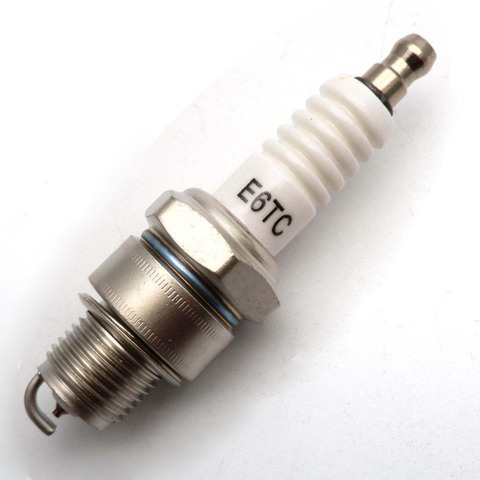 Brand New Motorcycle Spark Plug E6TC For Scooter Moped Ignition Part ► Photo 1/3