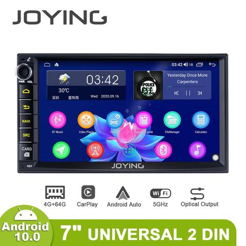 2 din Car Radio player 7 inch universal head unit autoradio 4GB RAM+64GB Octa Core ROM support 4G/Carplay/Android auto/Fast Boot ► Photo 1/6