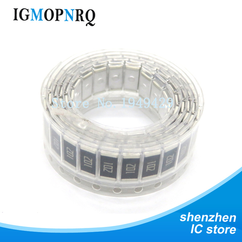 50pcs 2512 5% 1W SMD Chip Resistor resistors 0R - 10M 0 10 100 220 470 ohm 0R 10R 100R 220R 470R 1K 2.2K 4.7K 10K 100K 1M 10M ► Photo 1/6